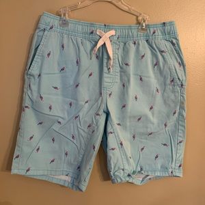 Bright Blue Drawstring Shorts (George [g] )